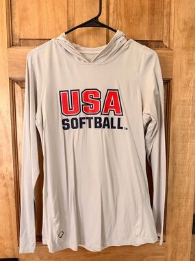 USA Softball Lightweight Hooded Top - Evoshield